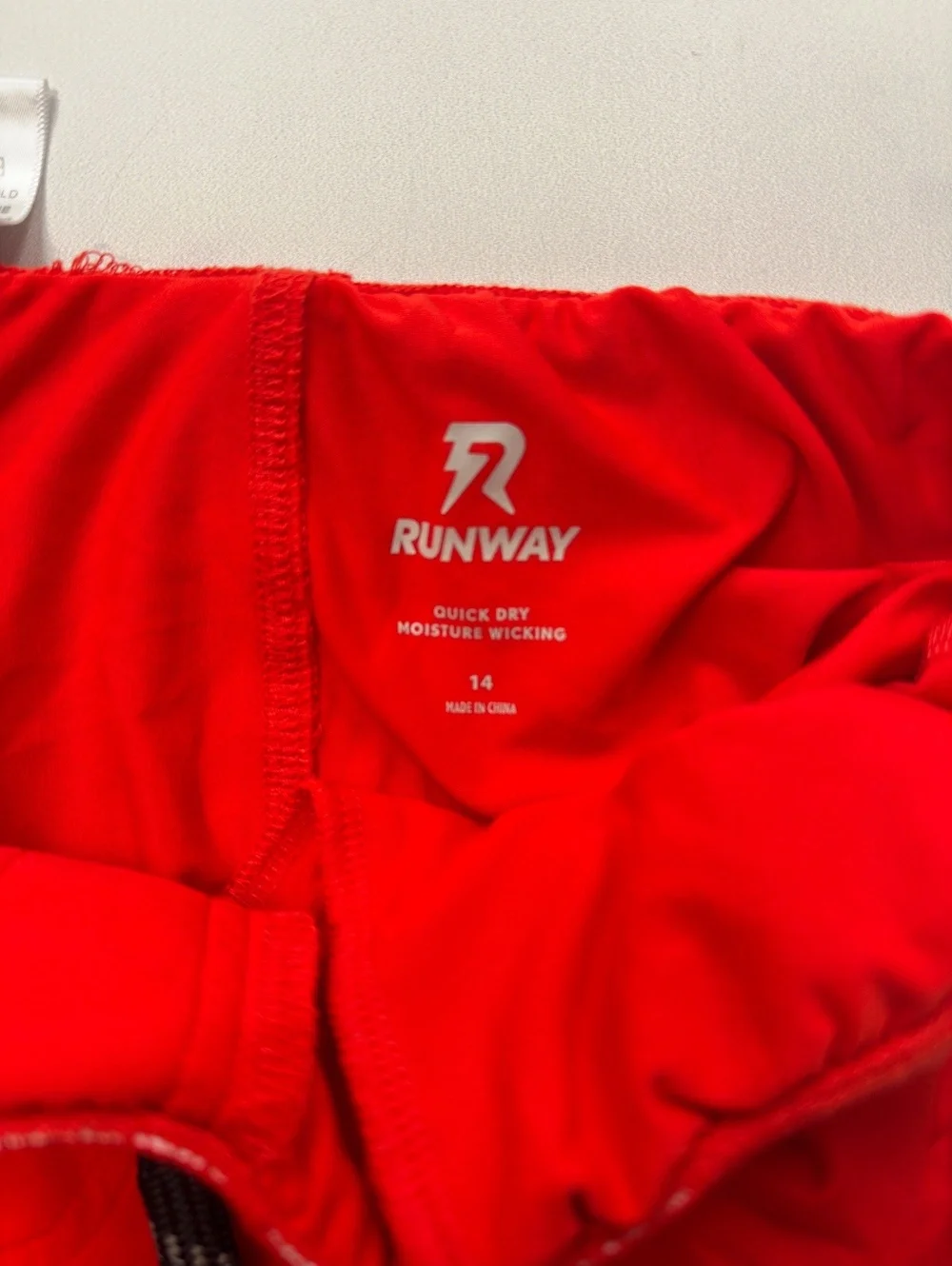Runway Athletic Shorts Quick Dry Moisture Wicking - Boys 14